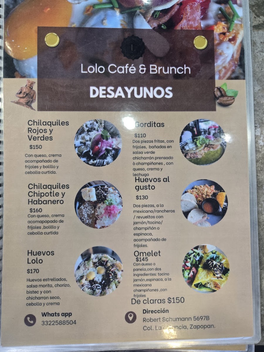 Lolo Cafe & Brunch Menu Photo 2