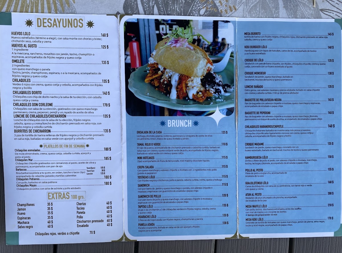 Lolo Cafe & Brunch Menu Photo 3
