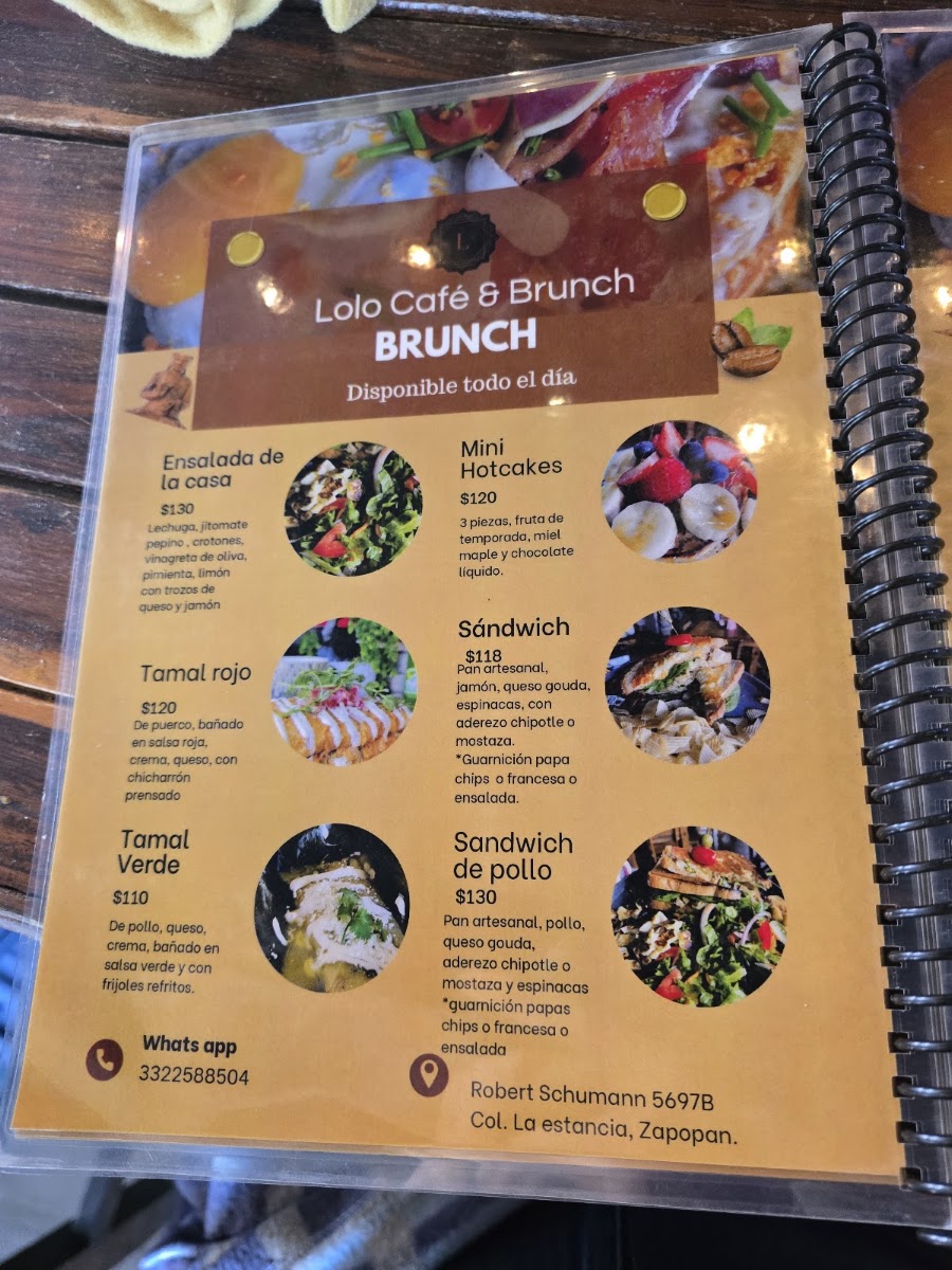 Lolo Cafe & Brunch Menu Photo 9