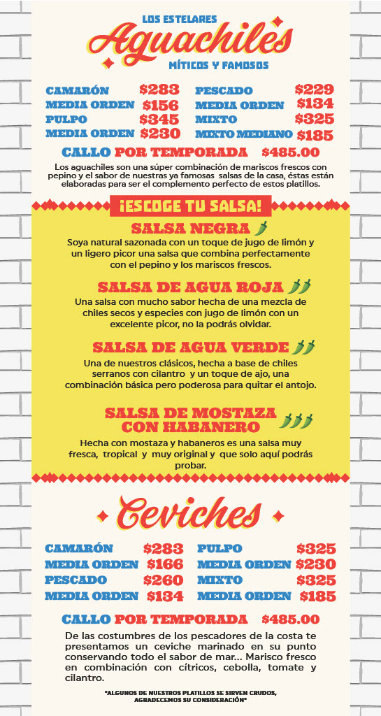 Los Aguachiles Menu Photo 2