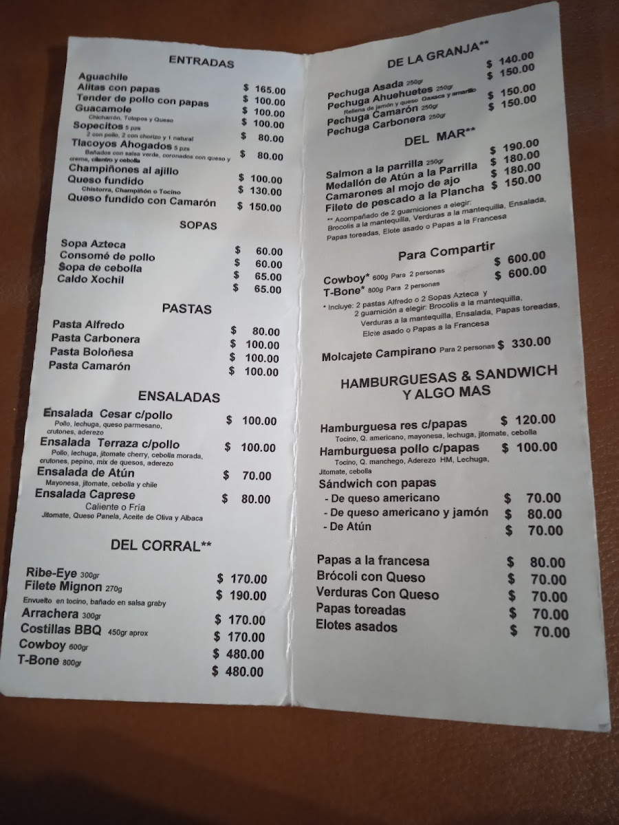 Los Ahuehuetes Menu Photo 9