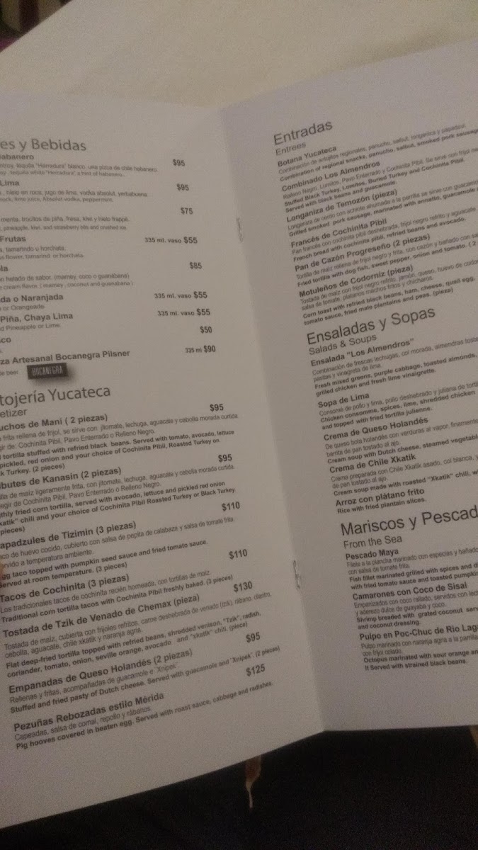Los Almendros Menu Photo 6