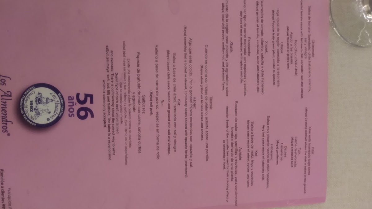 Los Almendros Menu Photo 8