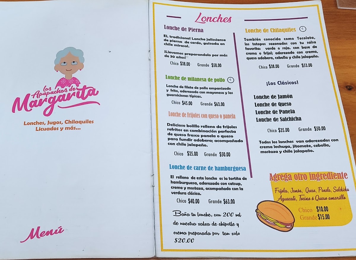 Los Apapachos De Margarita Menu Photo 3