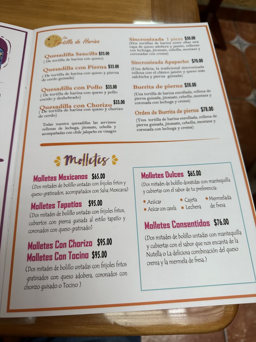 Los Apapachos De Margarita Menu Photo 8