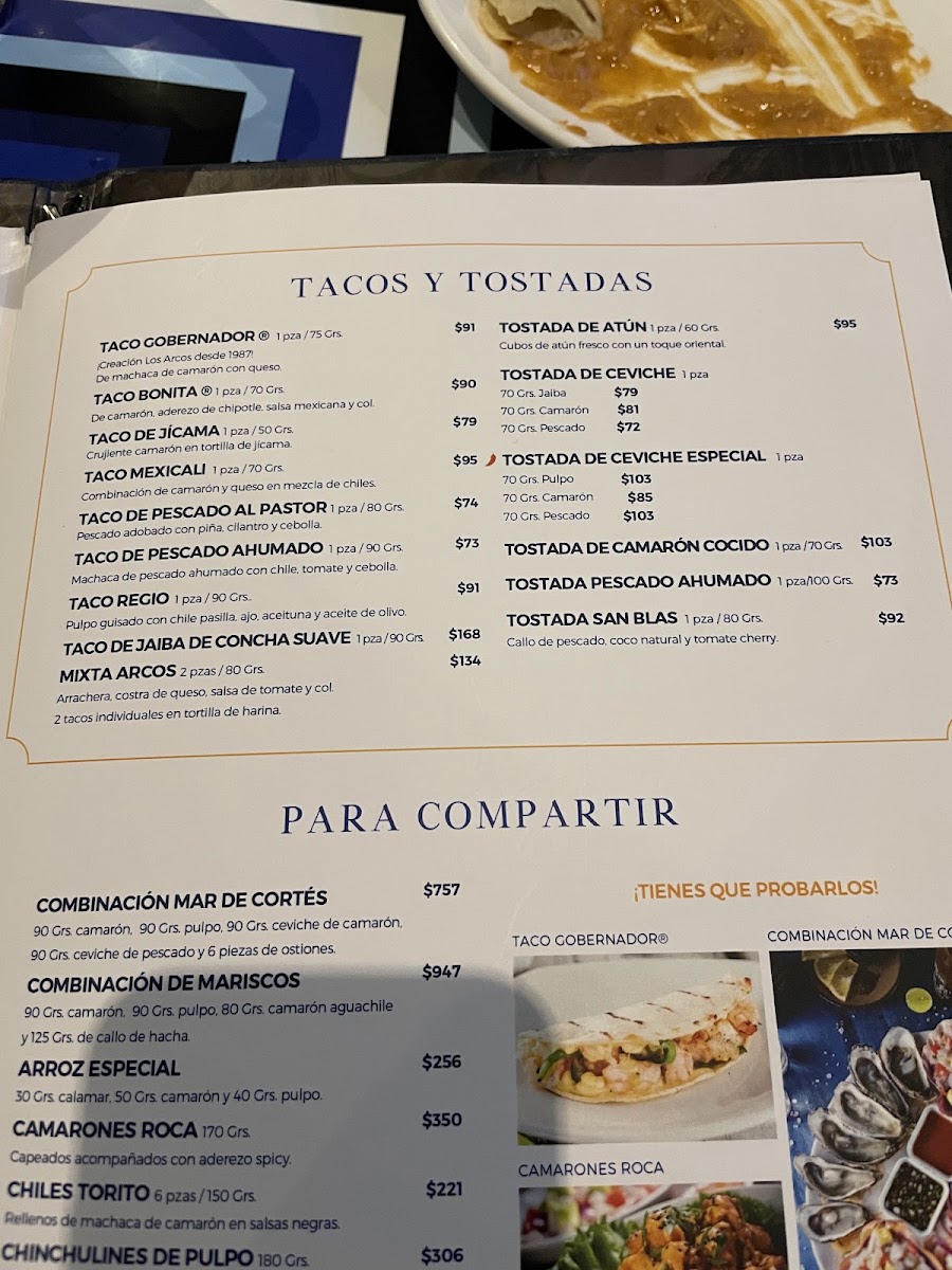 Los Arcos Menu Photo 4