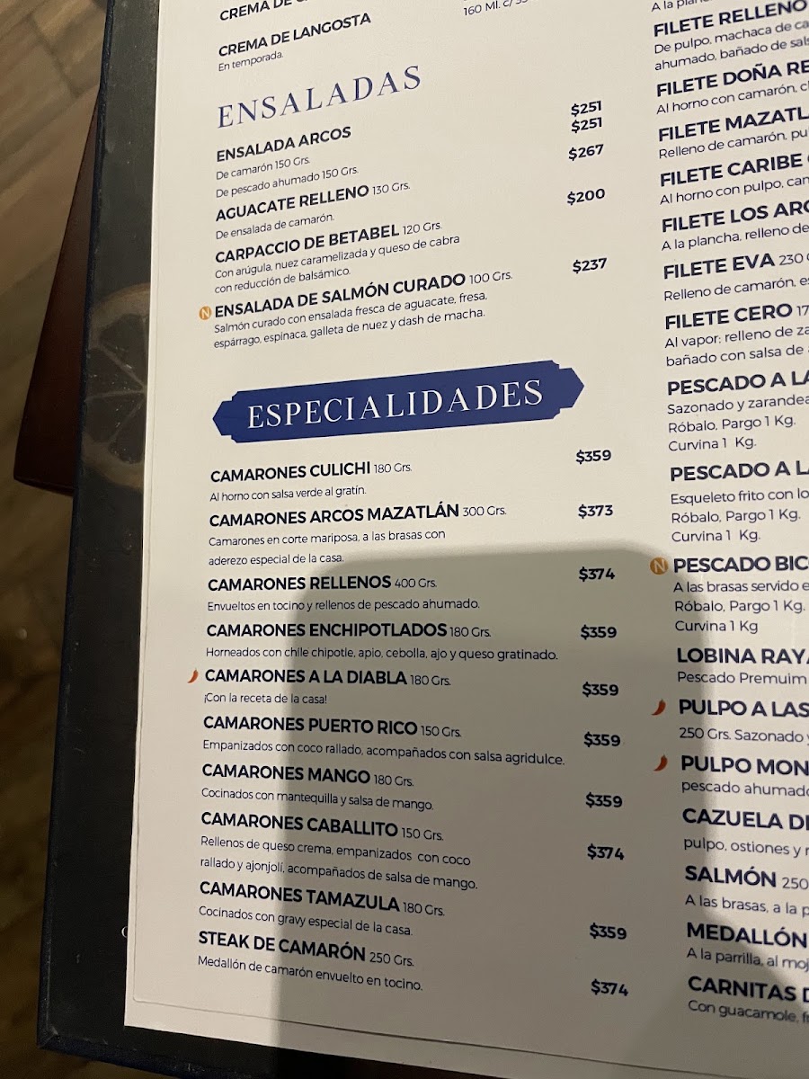Los Arcos Menu Photo 8