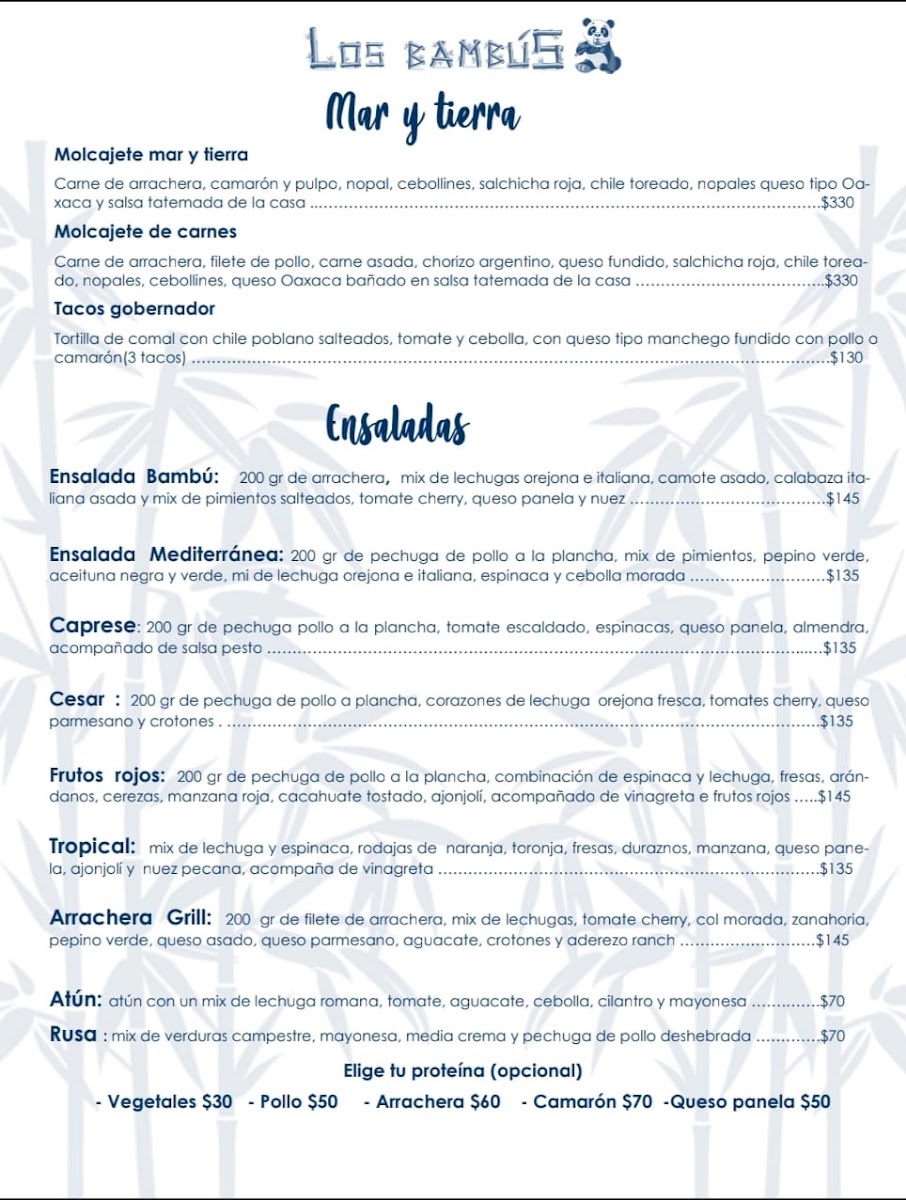 Los Bambús Restaurante & Bar-Lounge Menu Photo 10