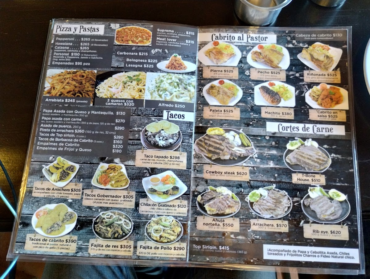 Los Cabritos - Alameda Carretera Nacional - Santiago Menu Photo 2
