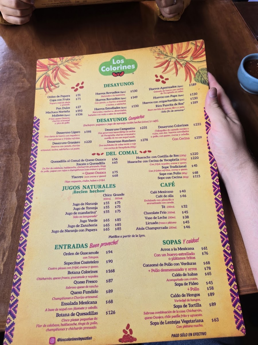 Los Colorines Menu Photo 4