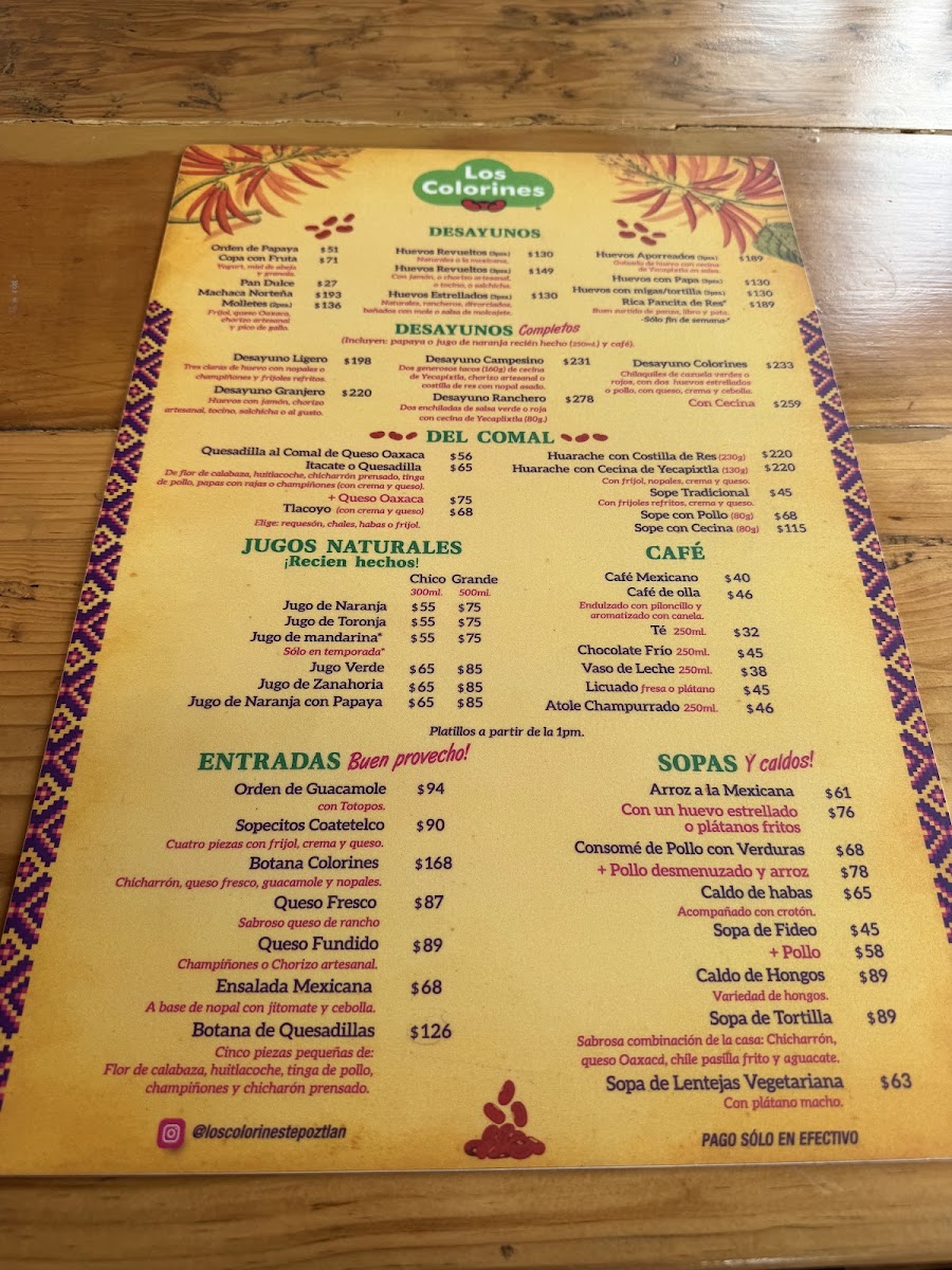 Los Colorines Menu Photo 7