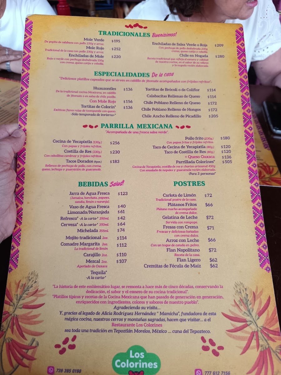 Los Colorines Menu Photo 8