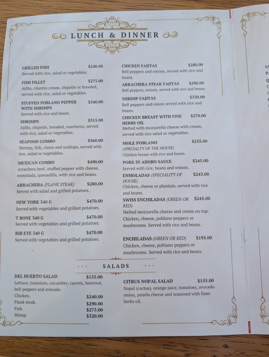 Los Mandiles de Santa Lucia Menu Photo 6
