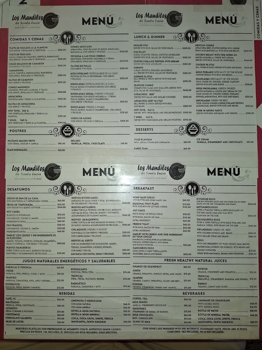 Los Mandiles de Santa Lucia Menu Photo 7