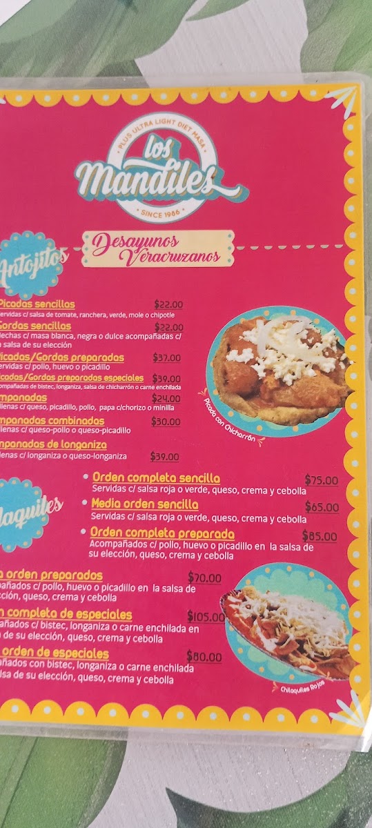 Los Mandiles Menu Photo 3