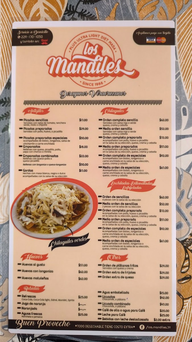 Los Mandiles Menu Photo 4