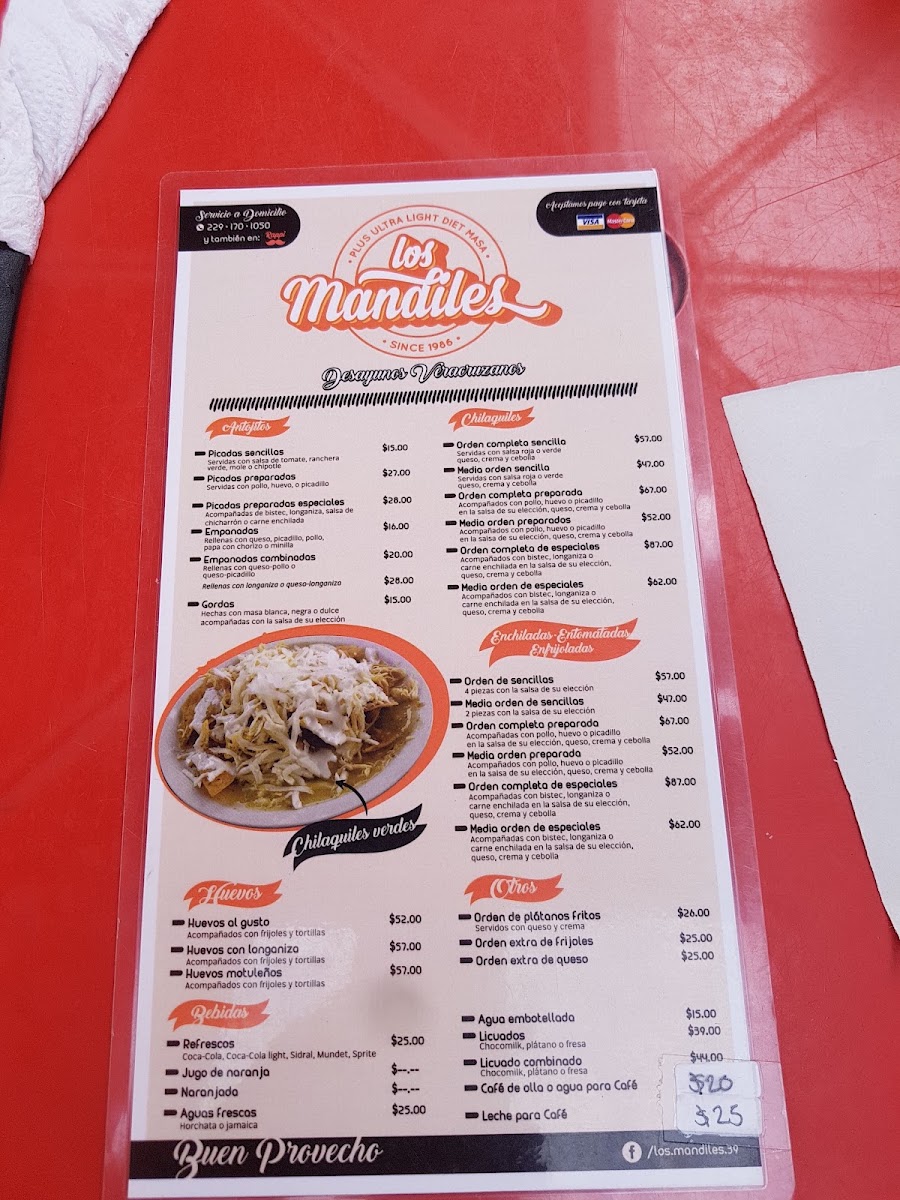 Los Mandiles Menu Photo 5