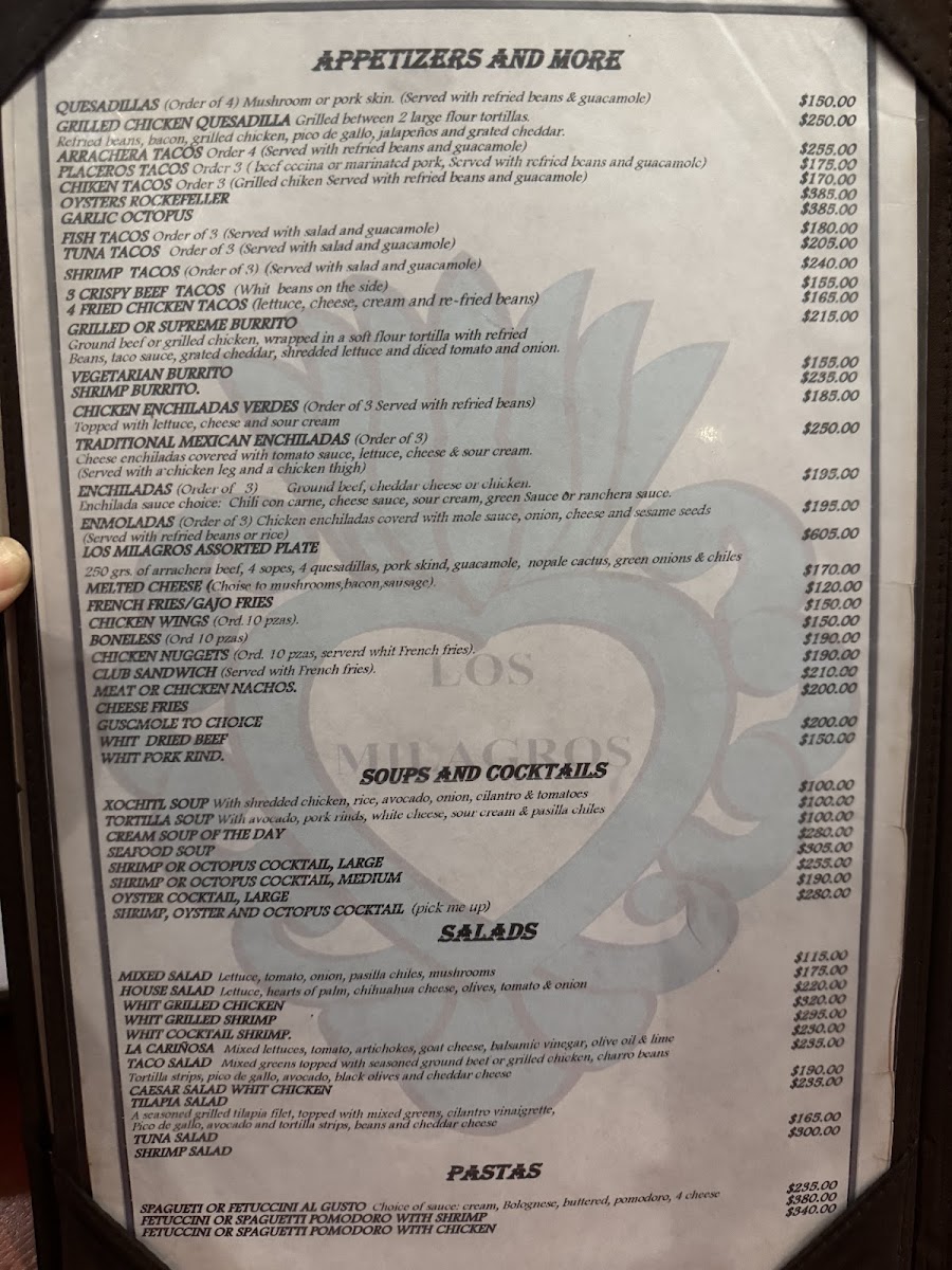 Los Milagros Menu Photo 10