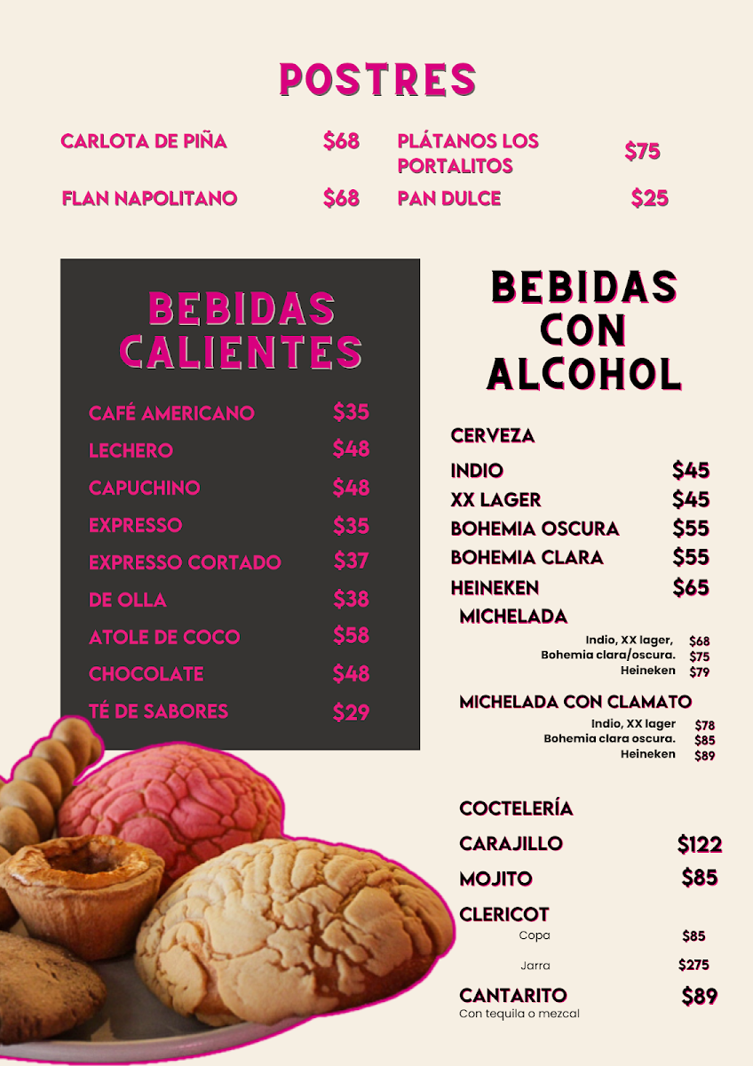 Los Portalitos Cocina Menu Photo 4