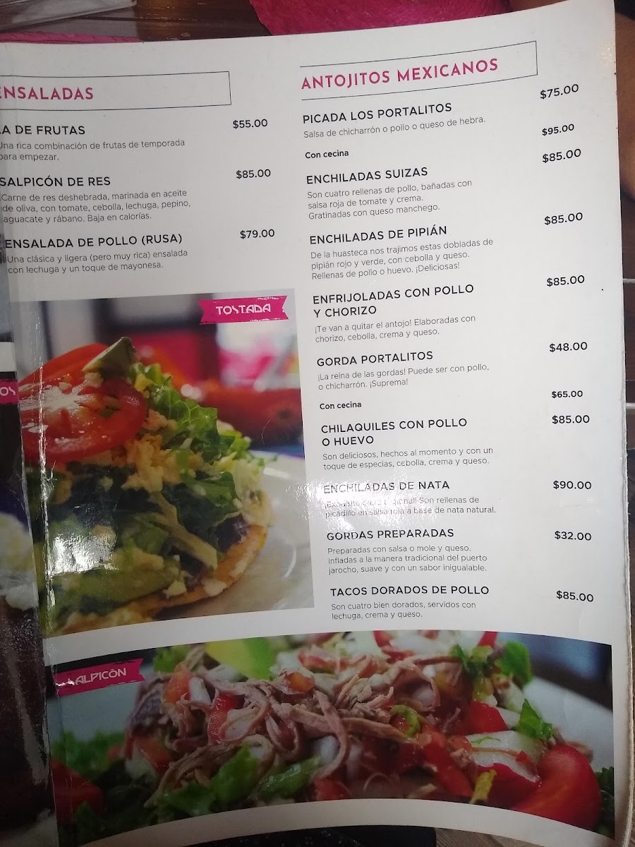 Los Portalitos Cocina Menu Photo 6