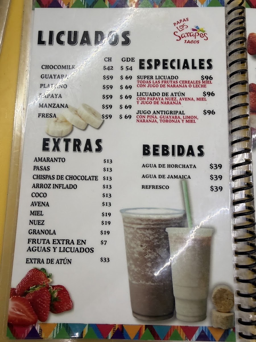 Los Sarapes Menu Photo 2