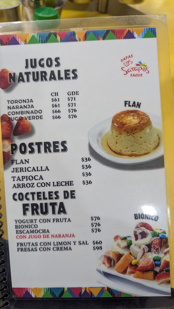 Los Sarapes Menu Photo 6