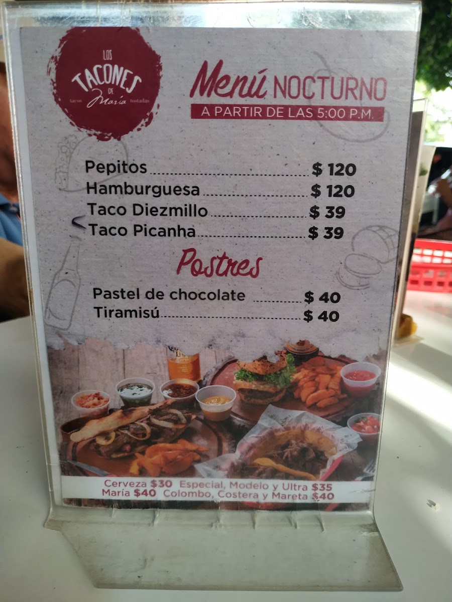 Los Tacones De Maria Menu Photo 4