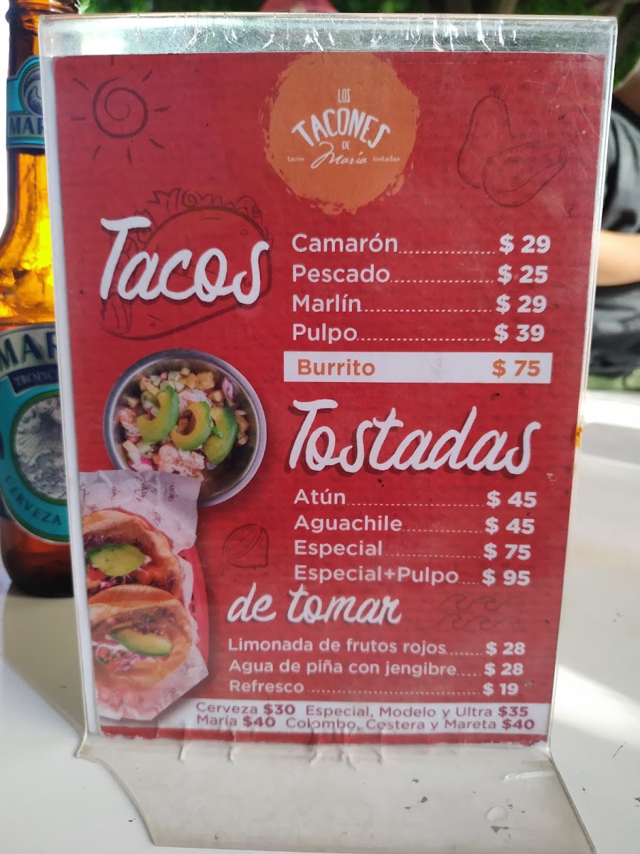 Los Tacones De Maria Menu Photo 6