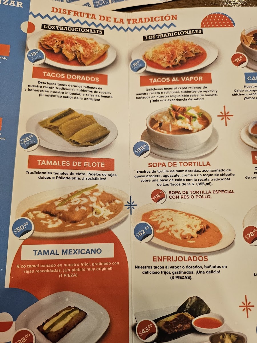 Los Tacos De La 6 Menu Photo 4
