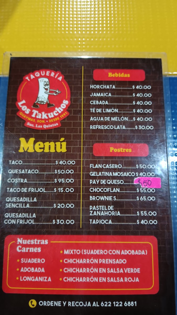 Los Takuchos Menu Photo 2