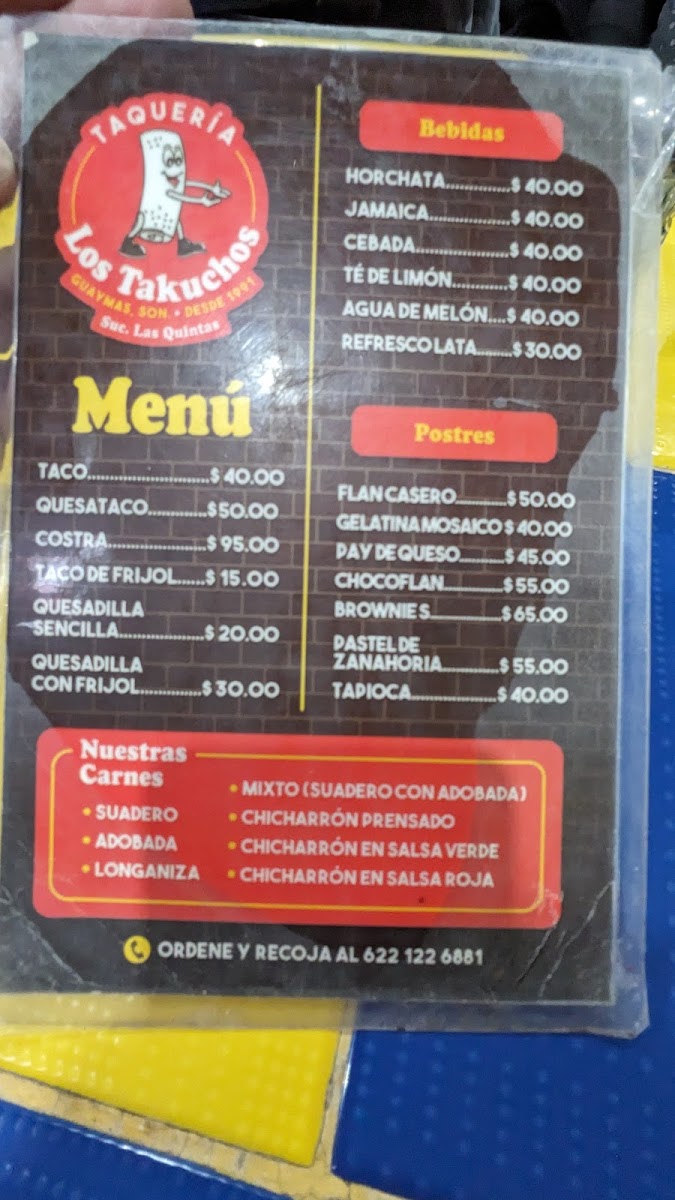 Los Takuchos Menu Photo 4