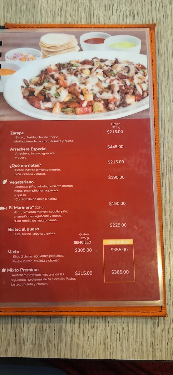Los Tarascos Sucursal Costa Azul Menu Photo 10