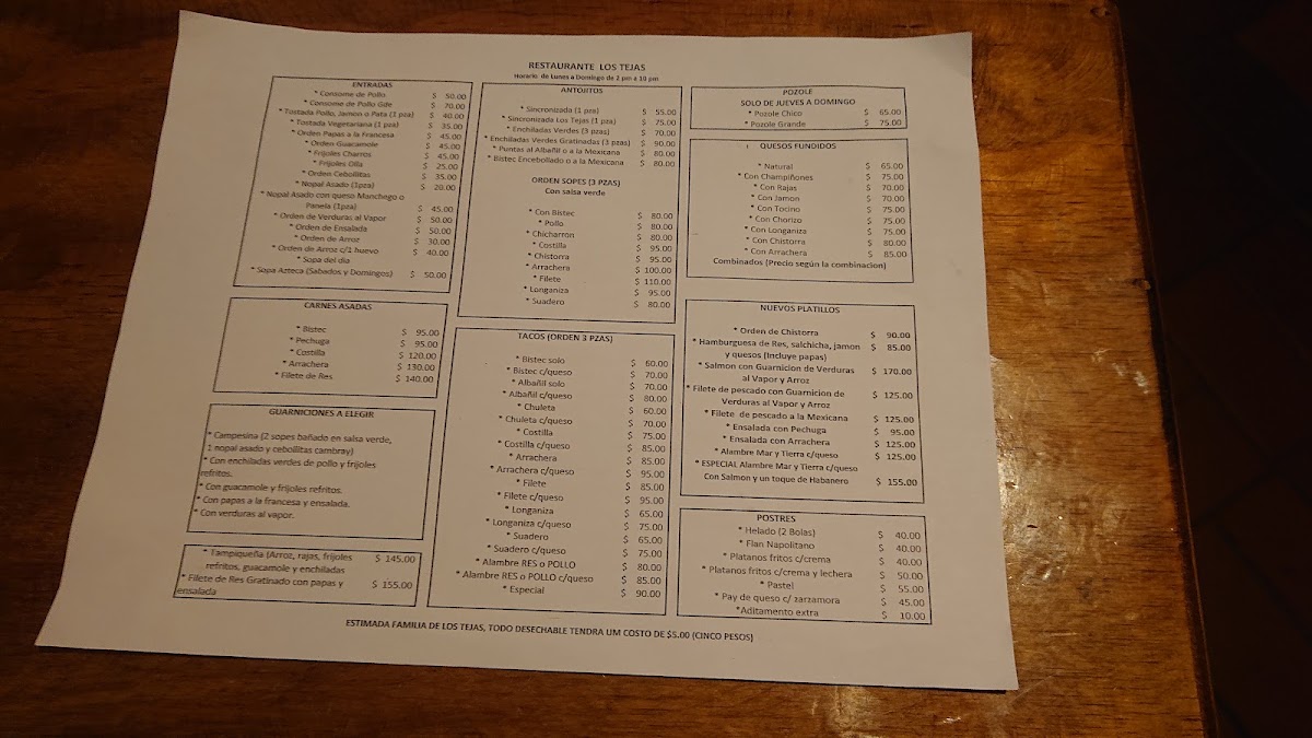 Los Tejas Menu Photo 10