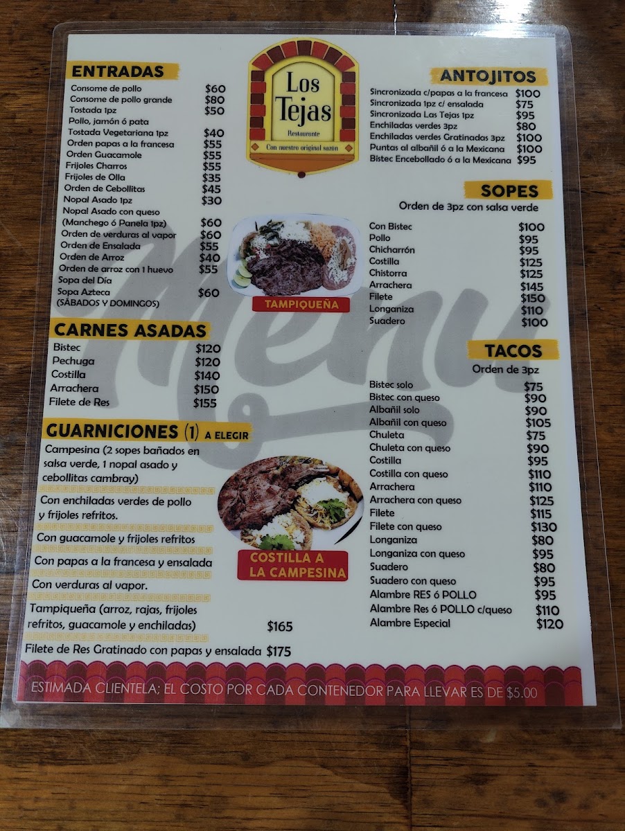 Los Tejas Menu Photo 5