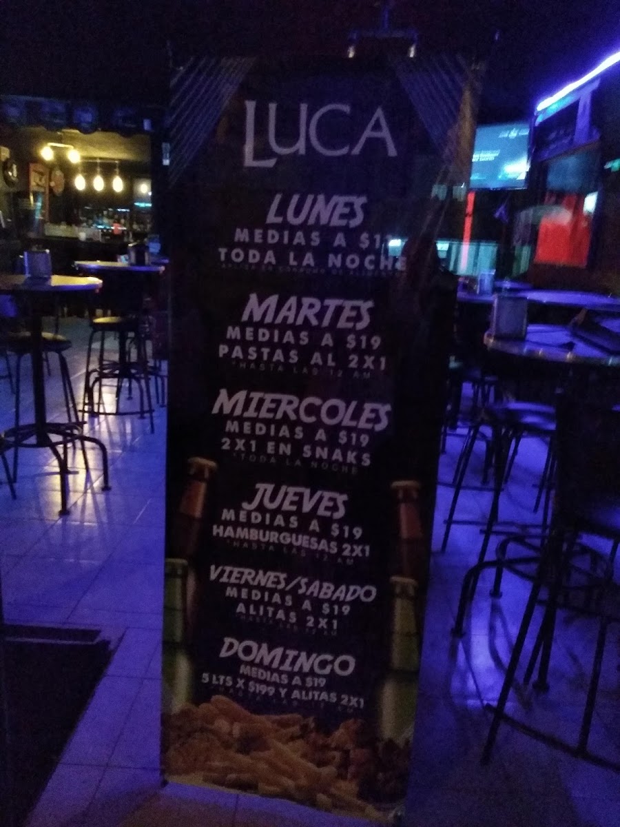 Luca Pizza Francisco De Montejo Menu Photo 4