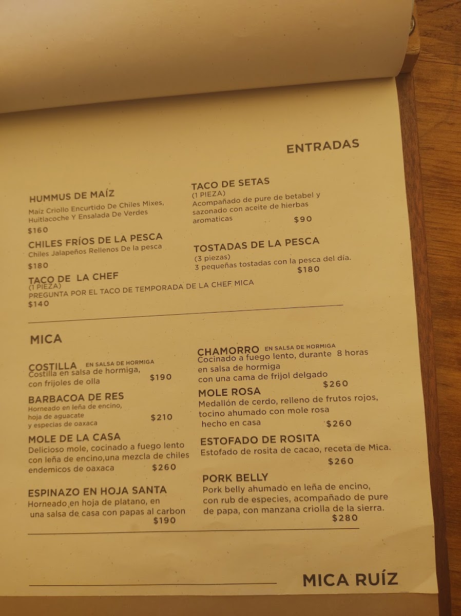 Luz De Luna Huayapam Menu Photo 2
