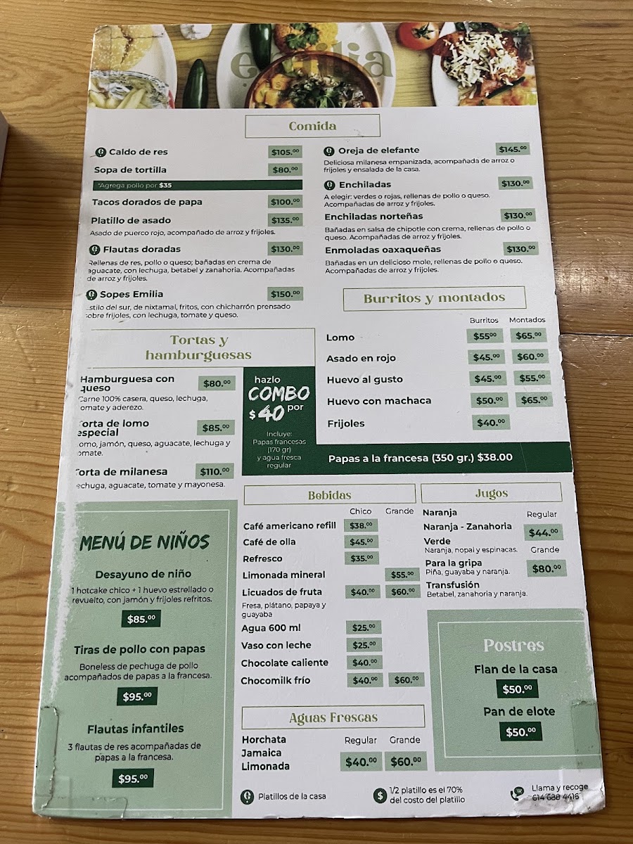 Made With Love Menu