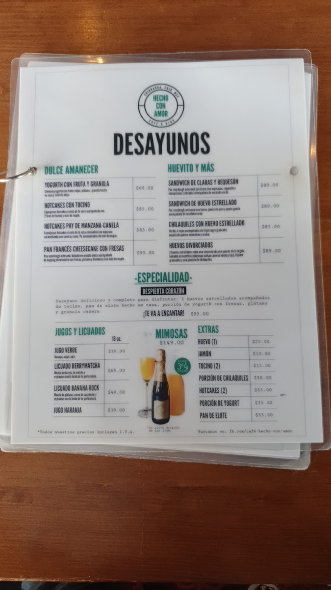 Made With Love Menu Photo 3