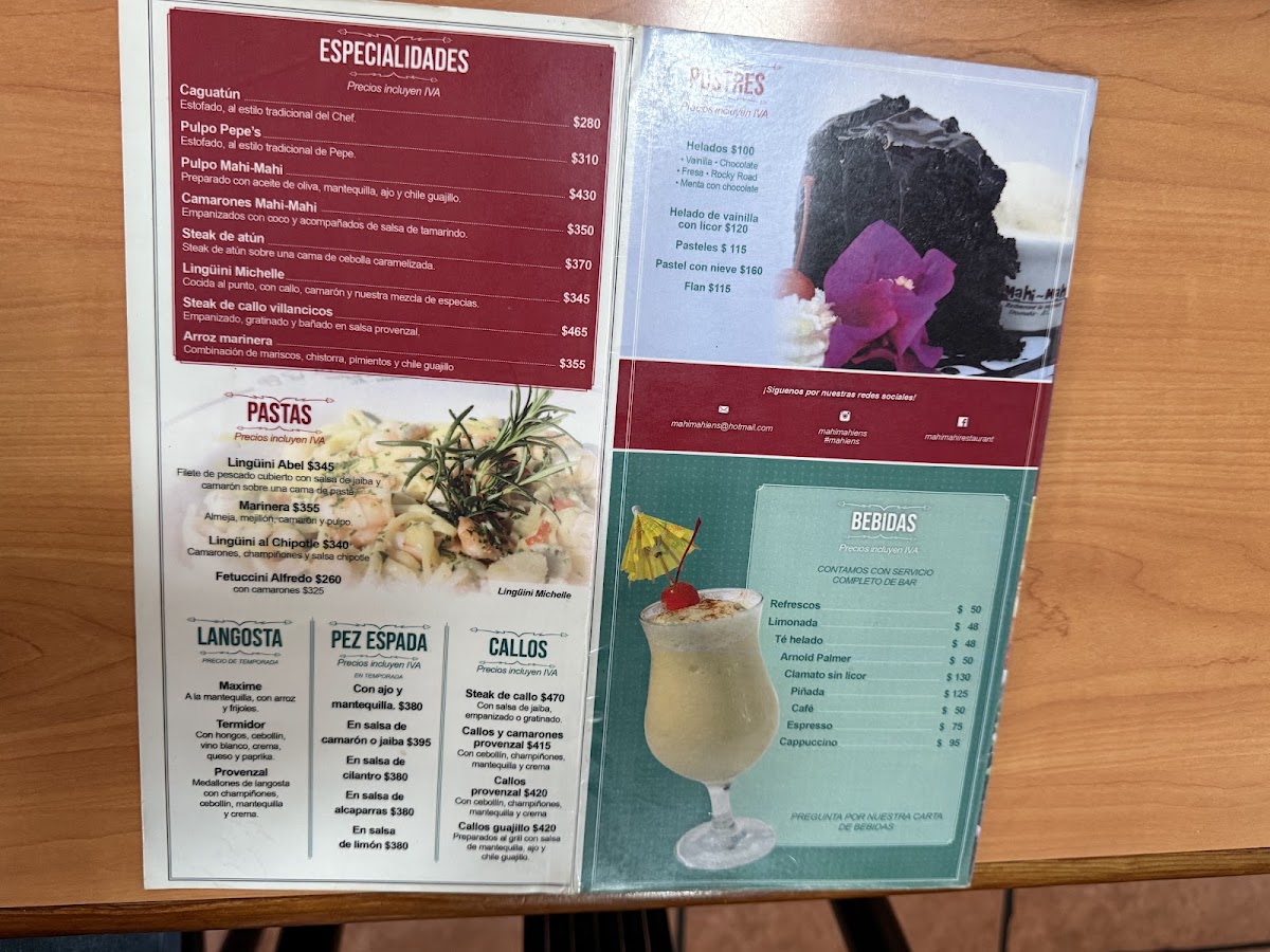 Mahi Mahi Menu Photo 3
