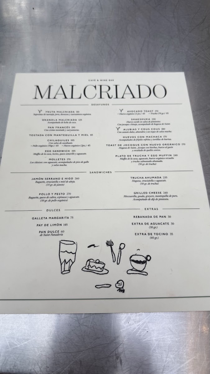 Malcriado ( Condesa ) Menu Photo 6