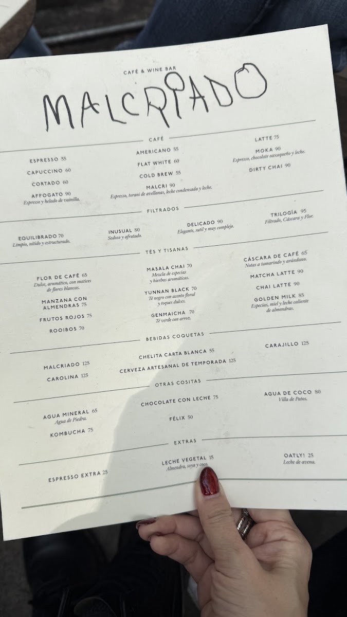 Malcriado ( Condesa ) Menu Photo 9