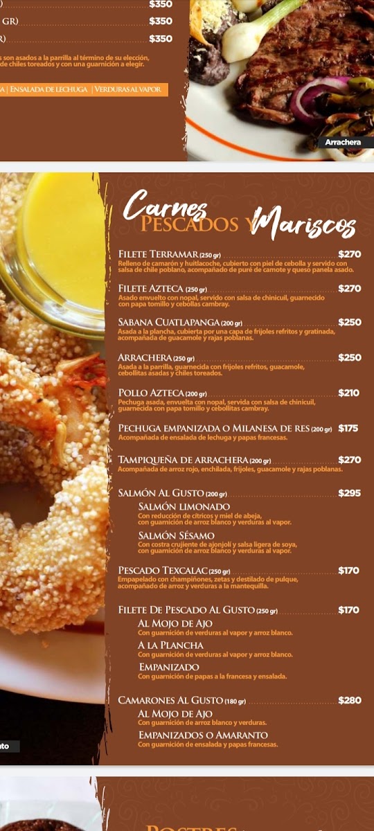 Malintzi Restaurante Bar Menu Photo 10