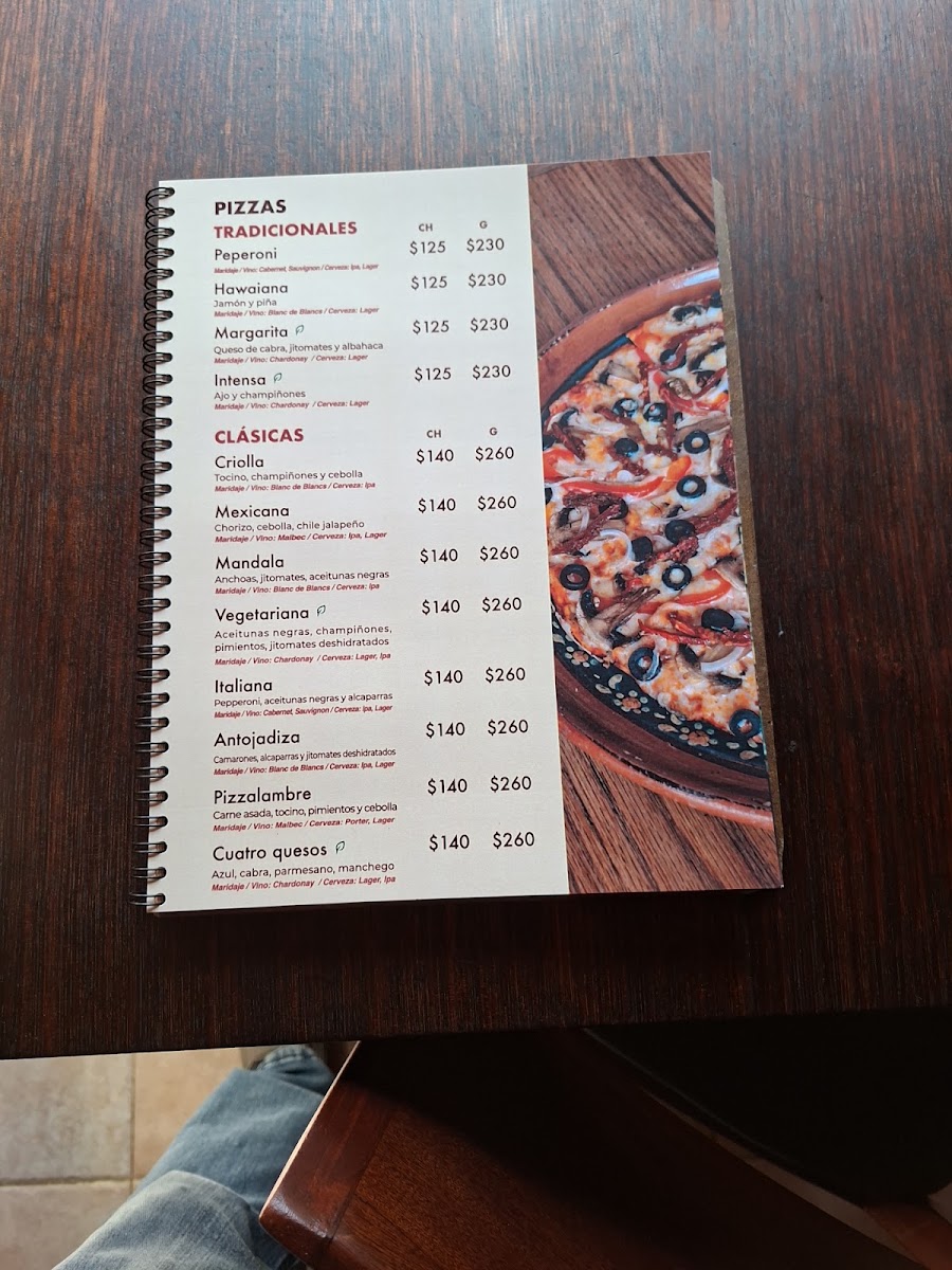 Mandala Pizzas Menu Photo 7