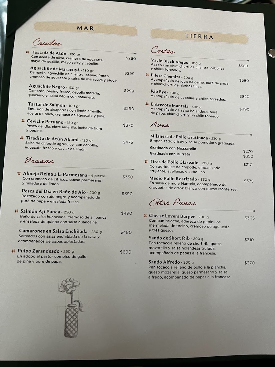 Mantela Restaurante Menu Photo 2