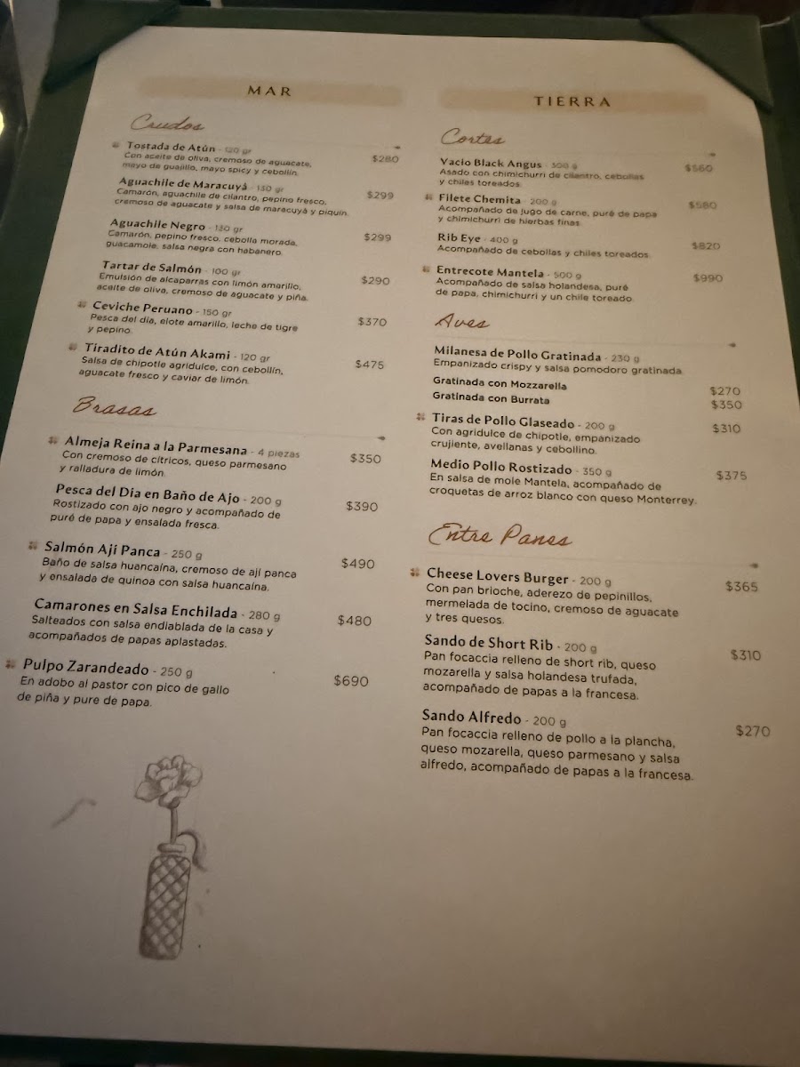 Mantela Restaurante Menu Photo 3