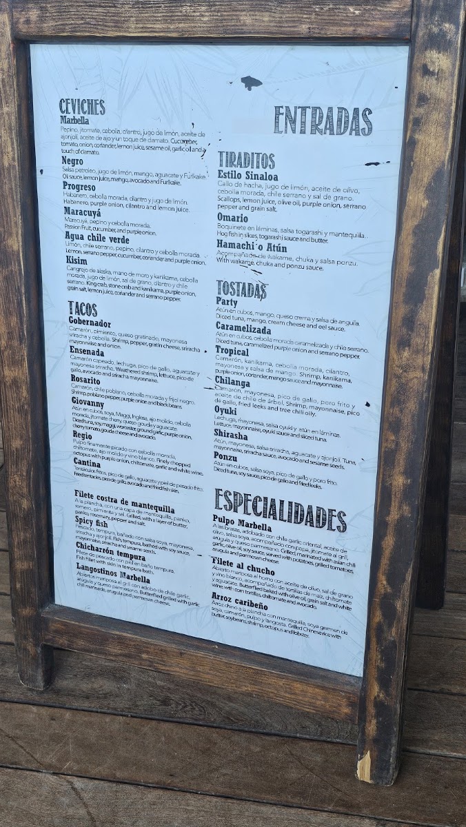Mar-Bella Fish Market - Puerto Morelos Menu Photo 8