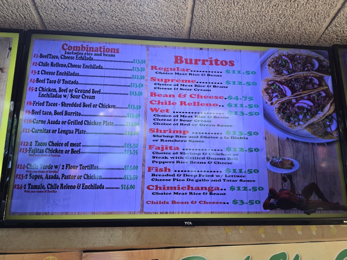 Maria's Taco Shop Menu Photo 4