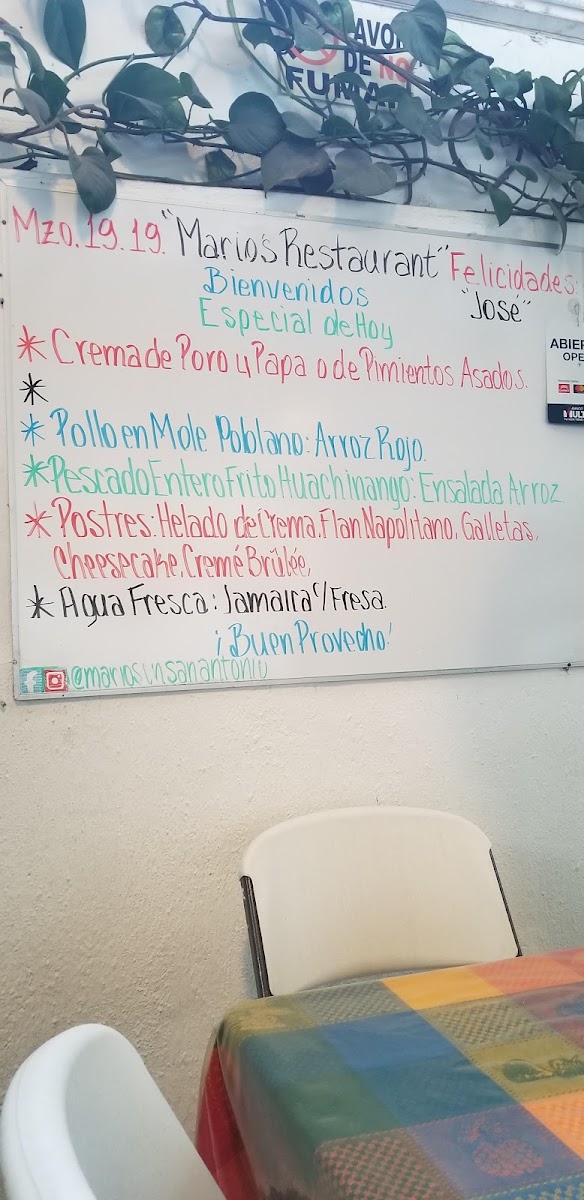 Mario S Restaurant Menu Photo 9