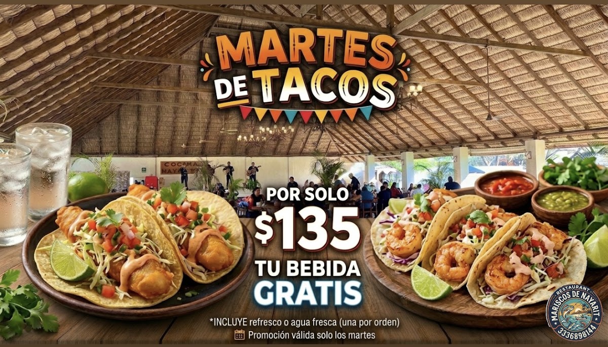 Marisco De Nayarit Menu