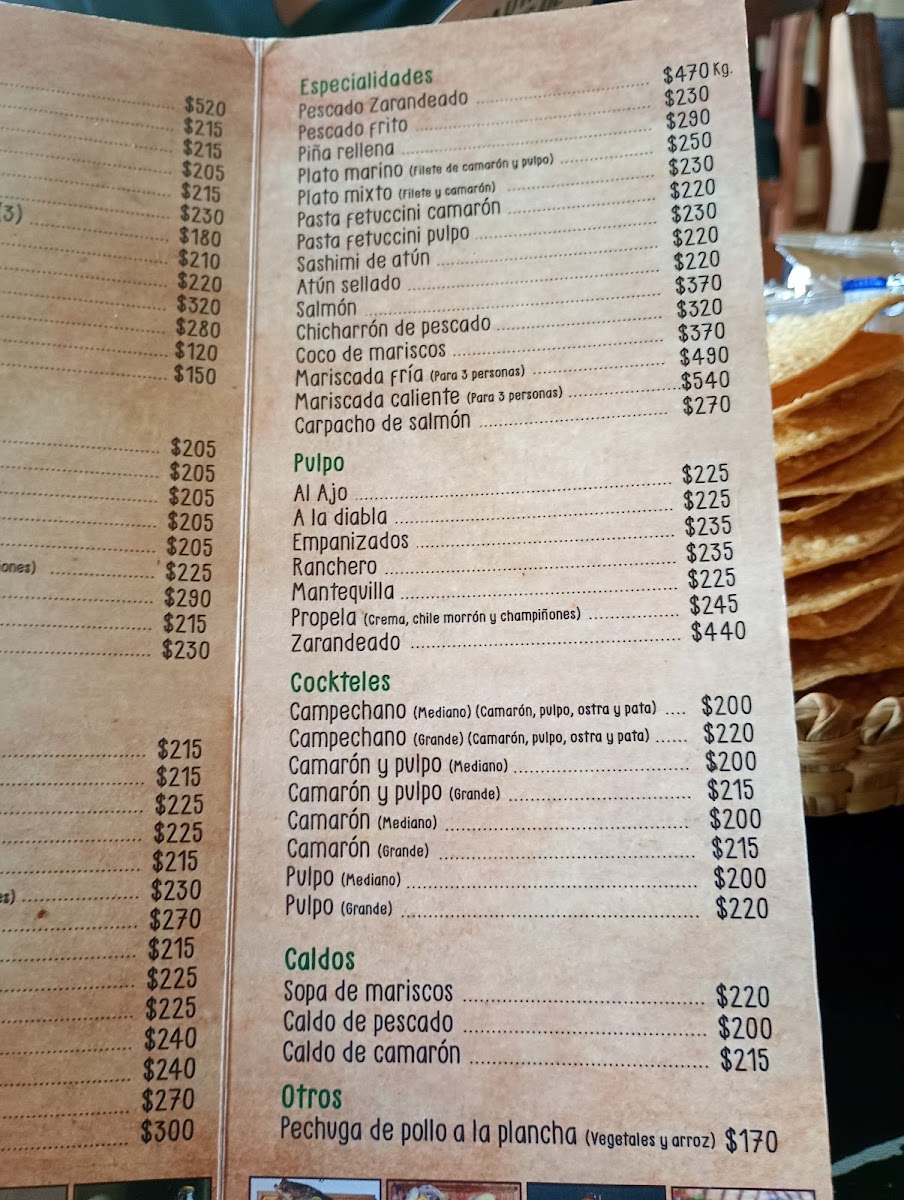 Marisco De Nayarit Menu Photo 2